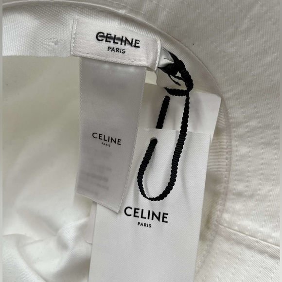 BUCKET HAT WITH CELINE IN COTTON GABARDINE - Picture 5 of 5